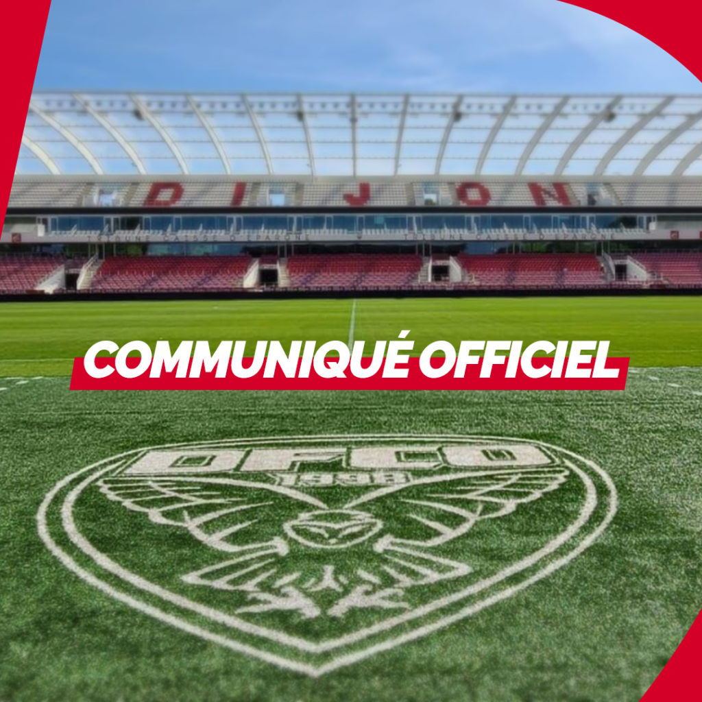 Communiqué du club