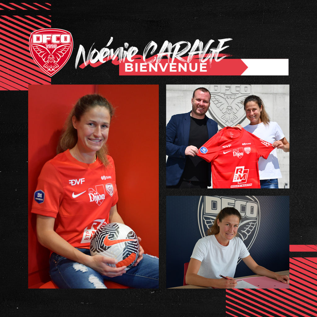 Noémie Carage de retour au DFCO !