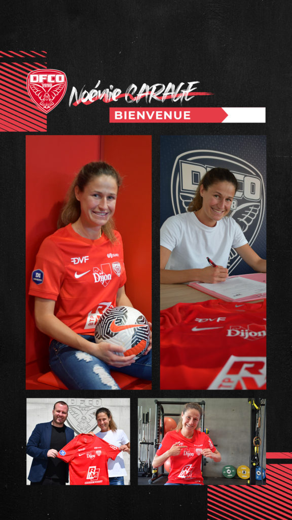 Noémie Carage de retour au DFCO !