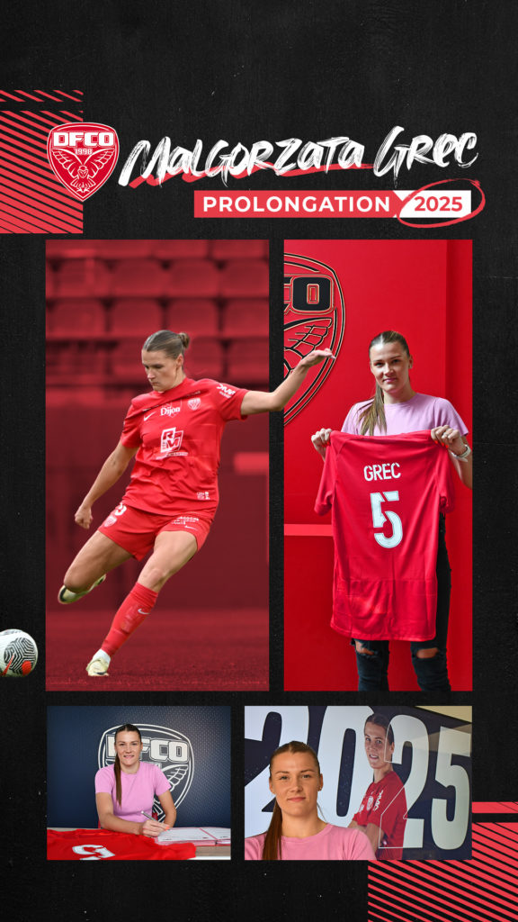 Malgorzata Grec reste Dijonnaise !