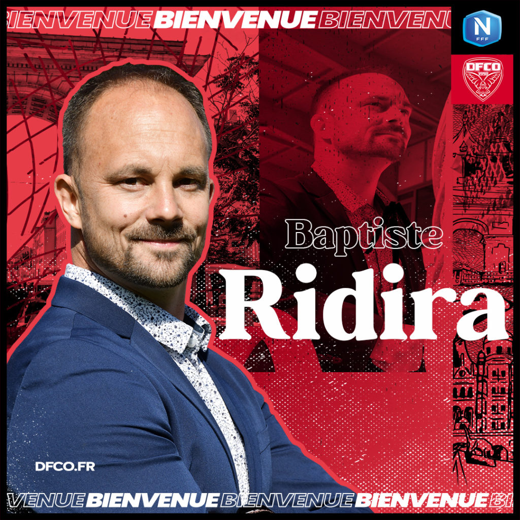 Bienvenue dans l’aventure DFCO Baptiste Ridira !