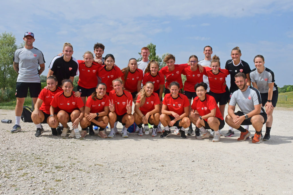 Entraînement délocalisé au lac d’Arc-sur-Tille