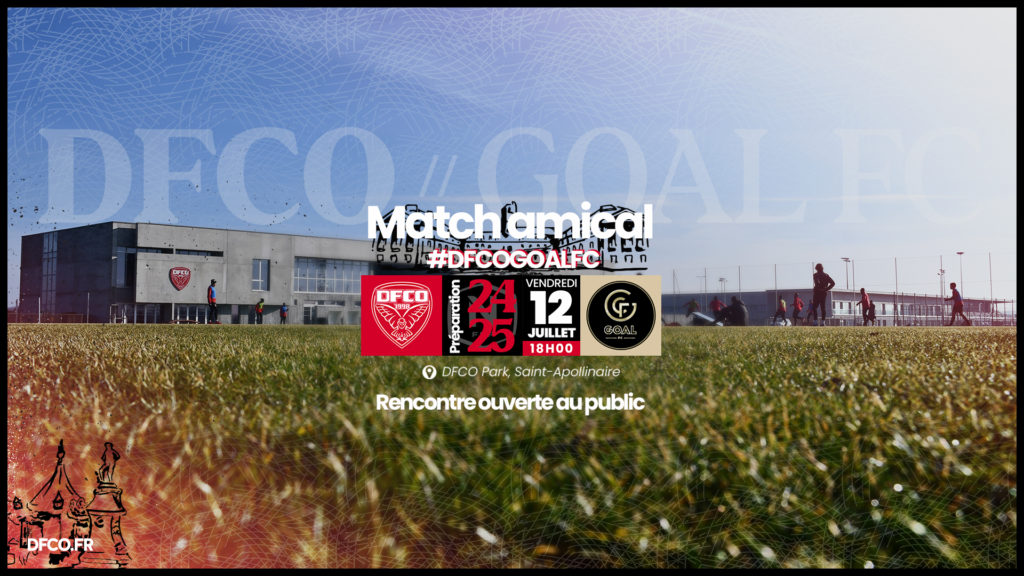 Le match DFCO – GOAL FC ouvert au public