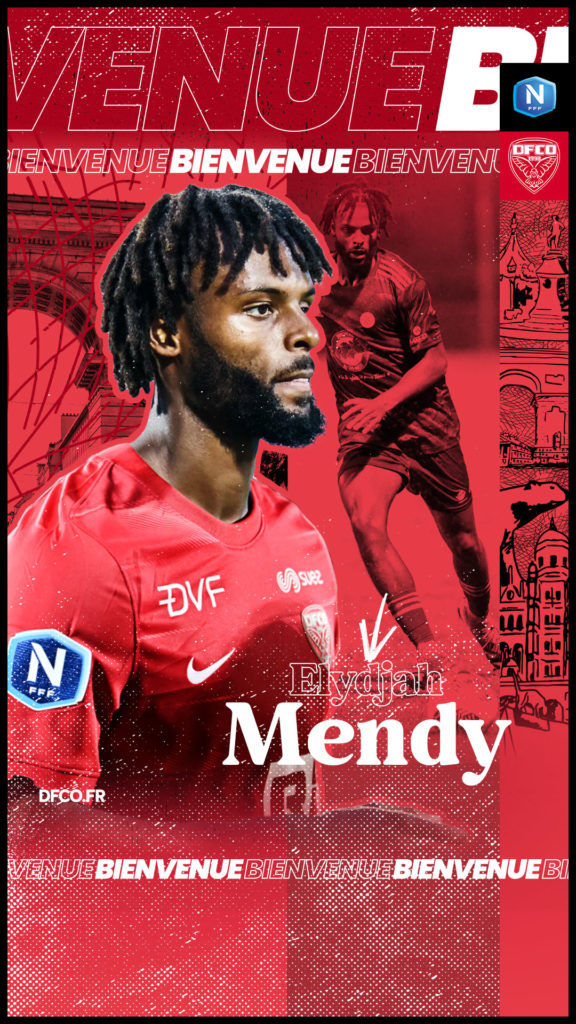 Elydjah Mendy, 5e recrue du DFCO !