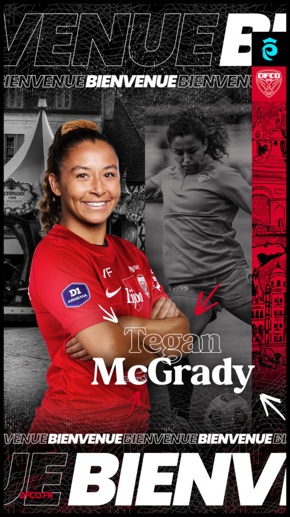 Tegan McGrady, nouvelle recrue du DFCO !