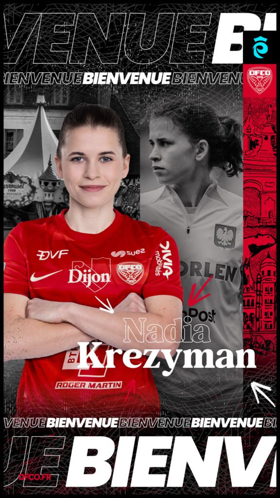 Nadia Krezyman, de Lódz au DFCO !
