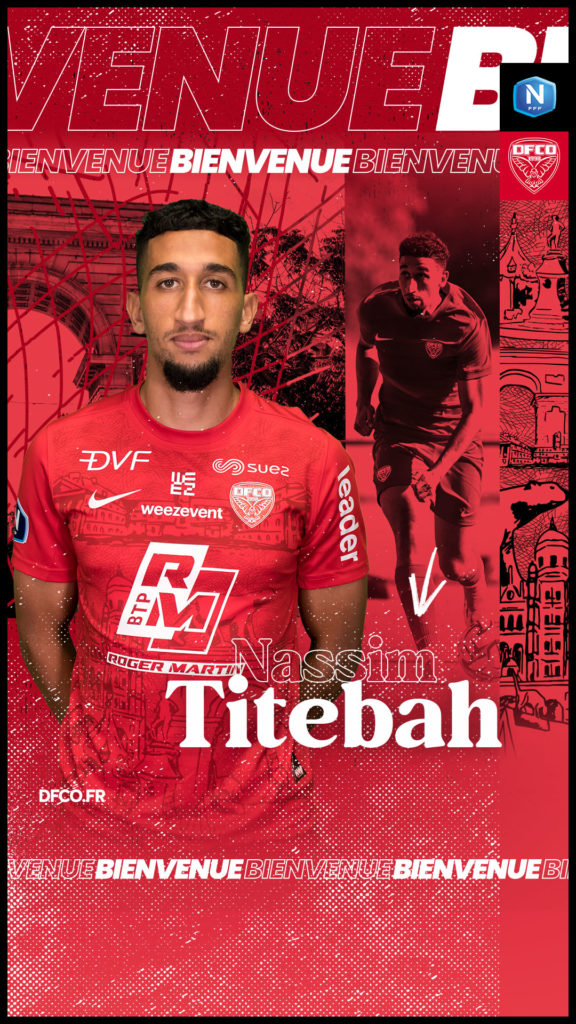 Nassim Titebah, nouveau renfort au DFCO