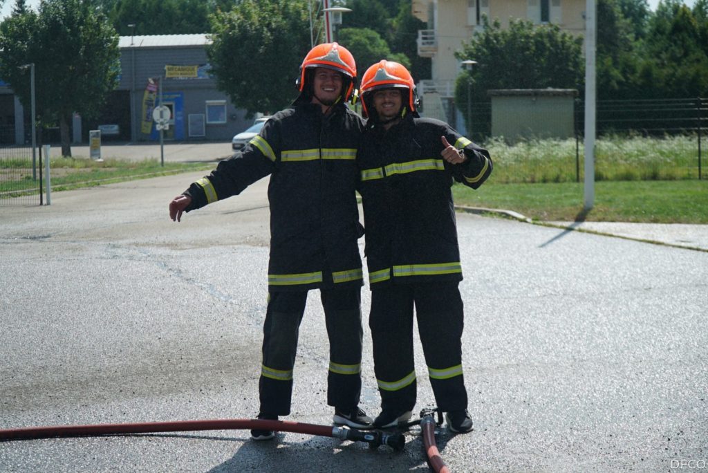 Activité avec les pompiers d&rsquo;Hauteville