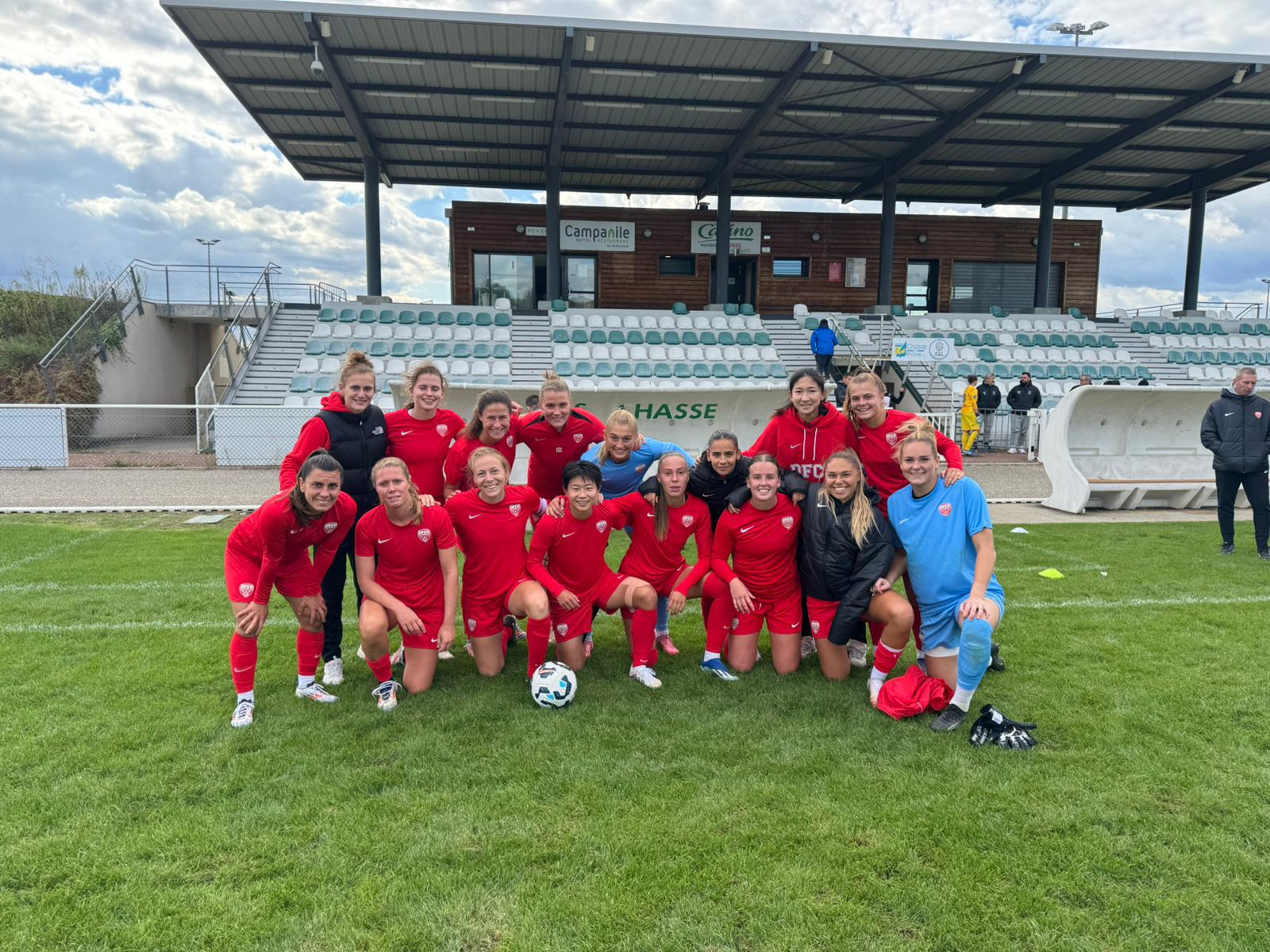 Les Rouges victorieuses face à Montpellier (2-0) en préparation