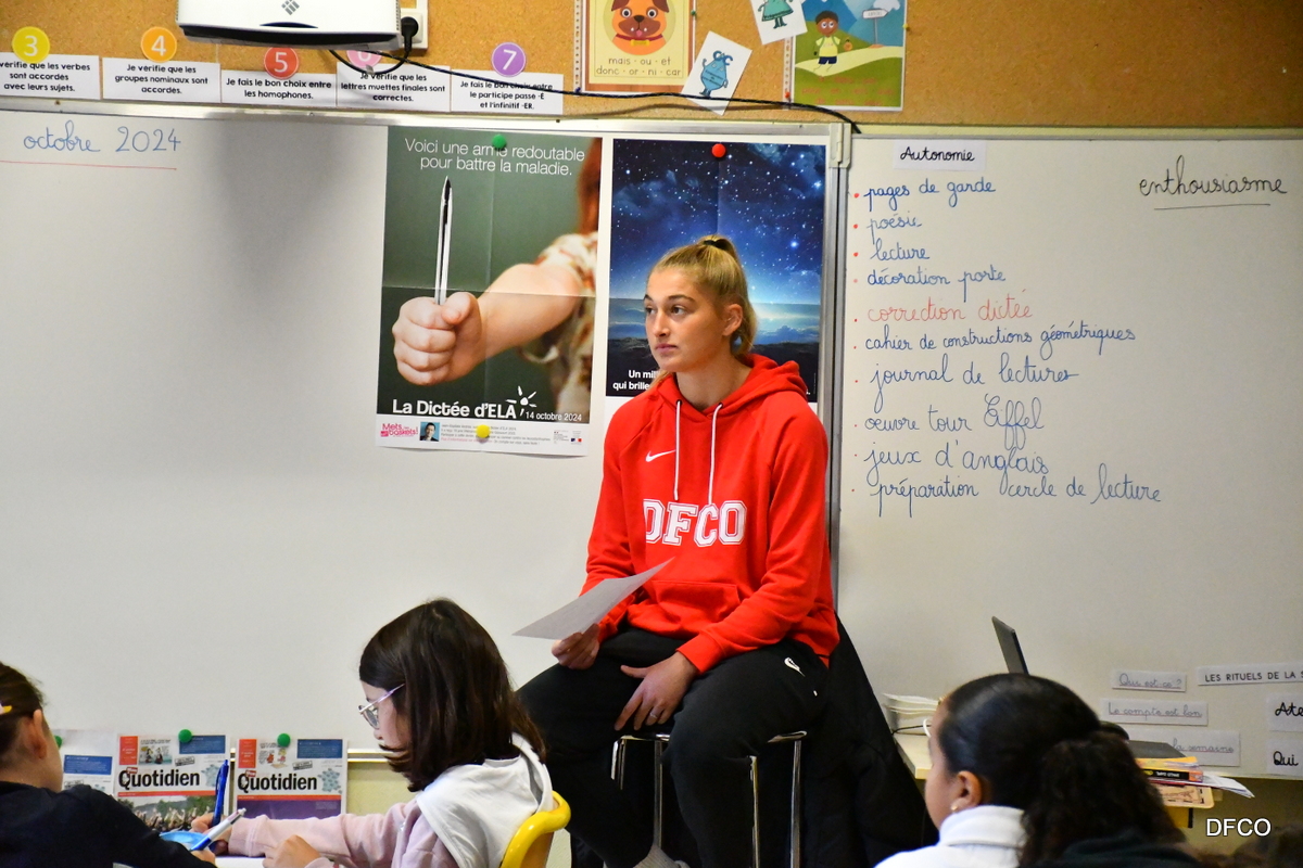 Le DFCO soutient l’Association ELA !