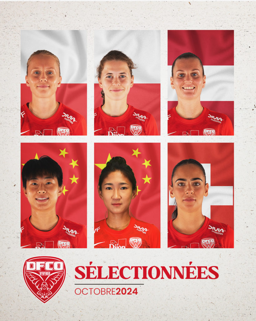 Plusieurs joueuses en sélection nationale !