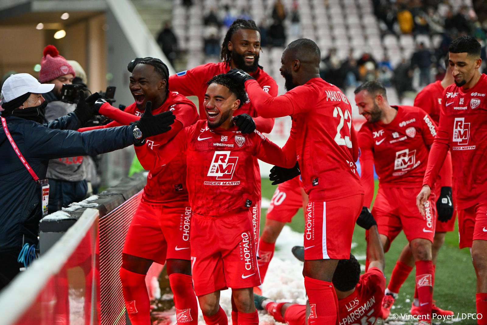 Le groupe dijonnais face à Sochaux