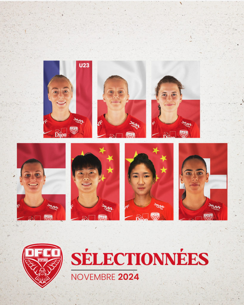 Trêve internationale : plusieurs dijonnaises sélectionnées