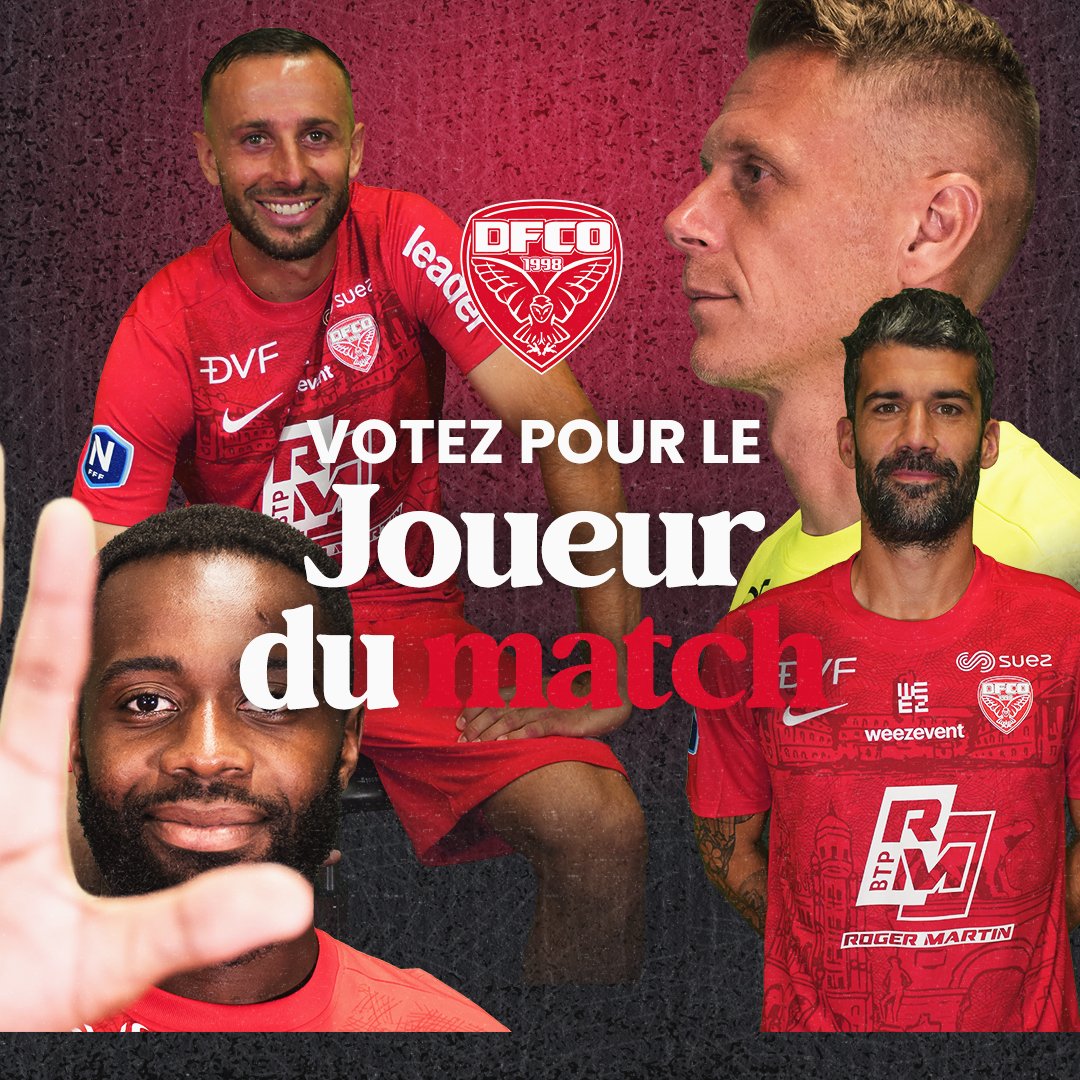 Votez pour le joueur du match !