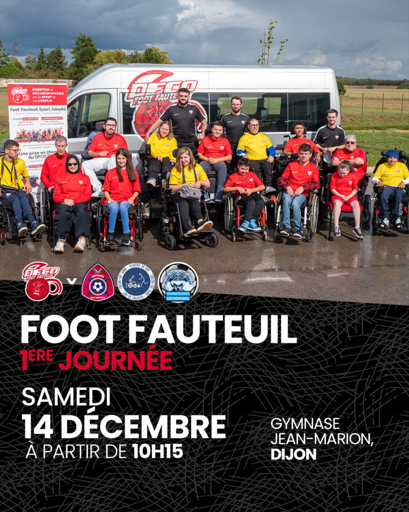 Début du championnat pour notre équipe de foot-fauteuil
