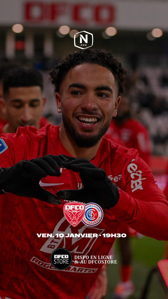 Venez encourager nos Dijonnais contre Châteauroux !