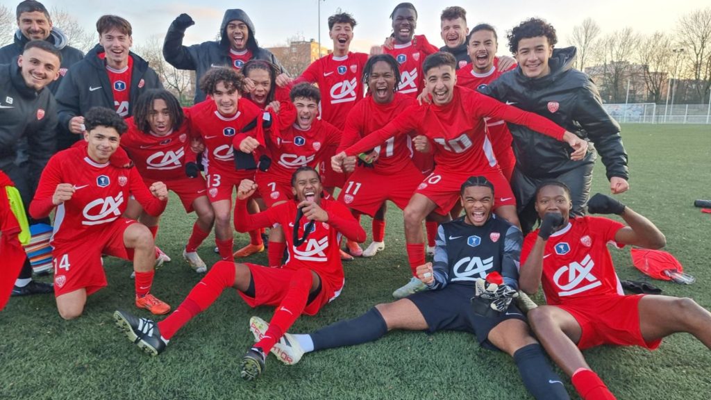 Qualification pour les 16 èmes de finale de la Coupe Gambardella