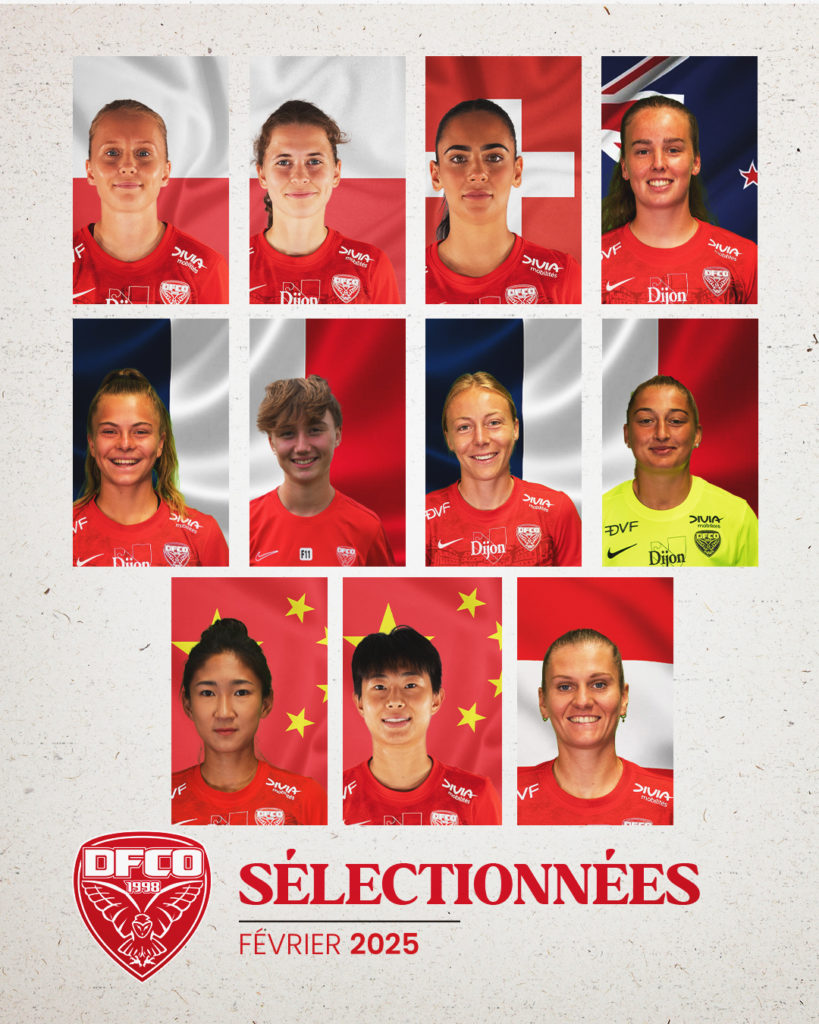 Plusieurs Dijonnaises sélectionnées pour la prochaine trêve internationale