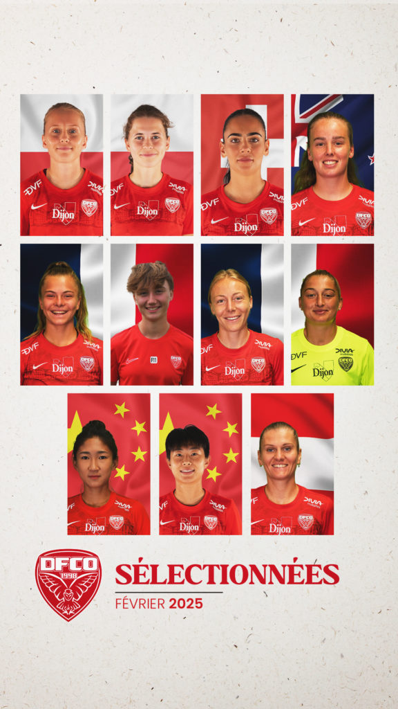 Plusieurs Dijonnaises sélectionnées pour la prochaine trêve internationale