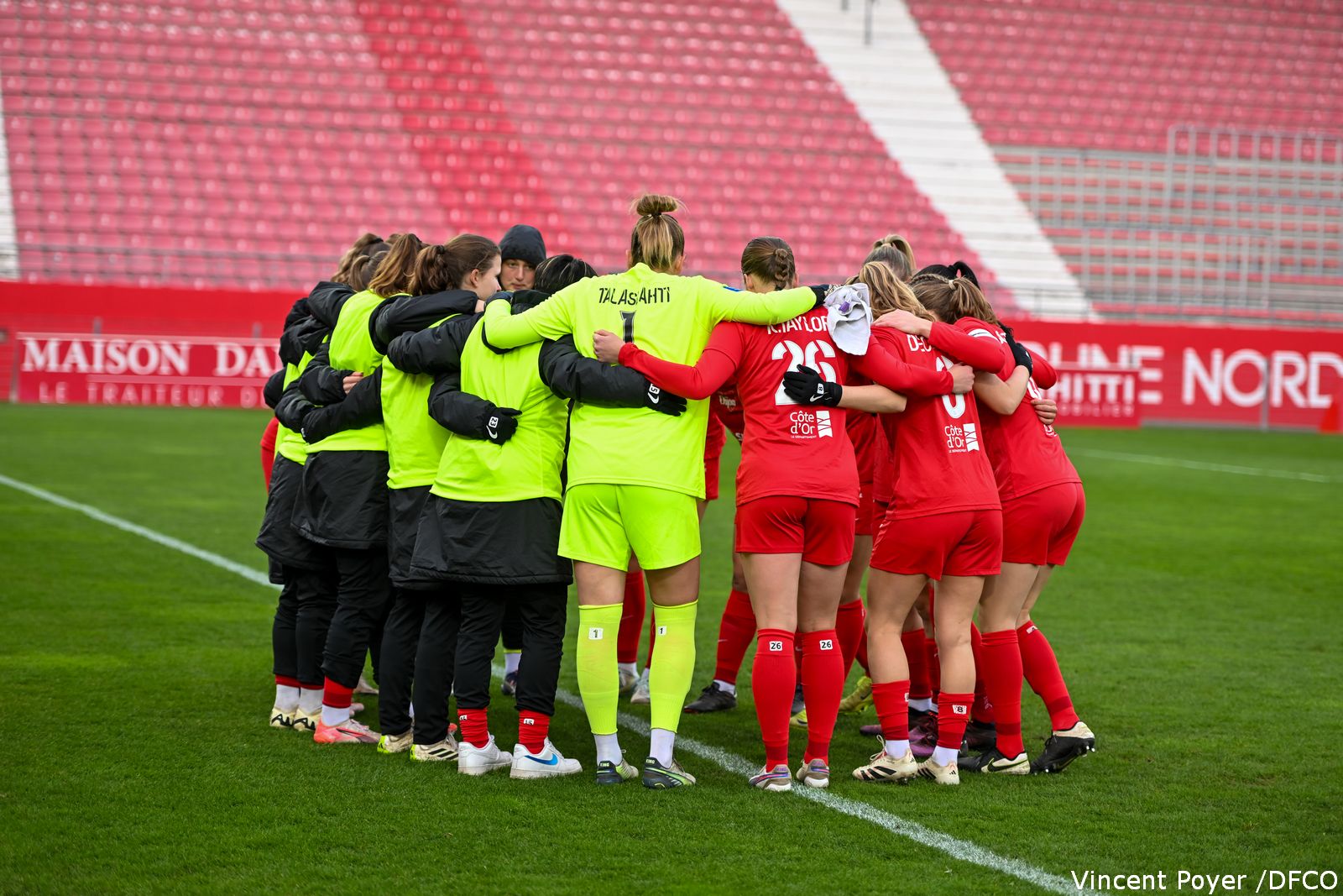 Le groupe dijonnais pour la réception du psg