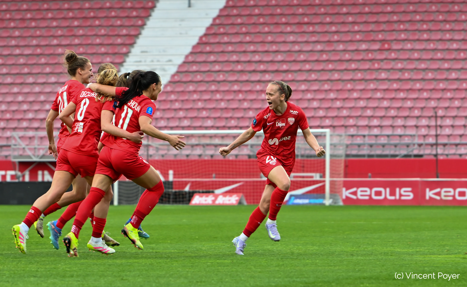 Au bout du suspense face aux Vertes (1-0)