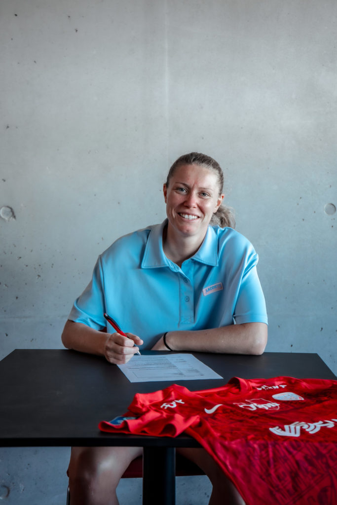 Léa Declercq prolonge l’aventure au DFCO