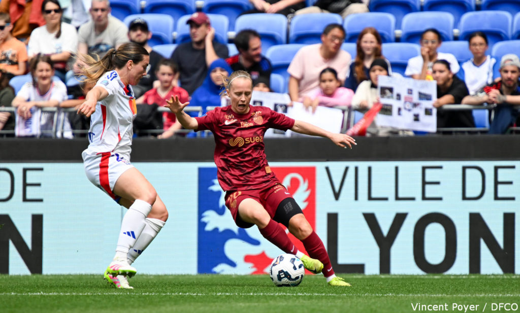 Le voyage à Lyon au plus près de nos joueuses