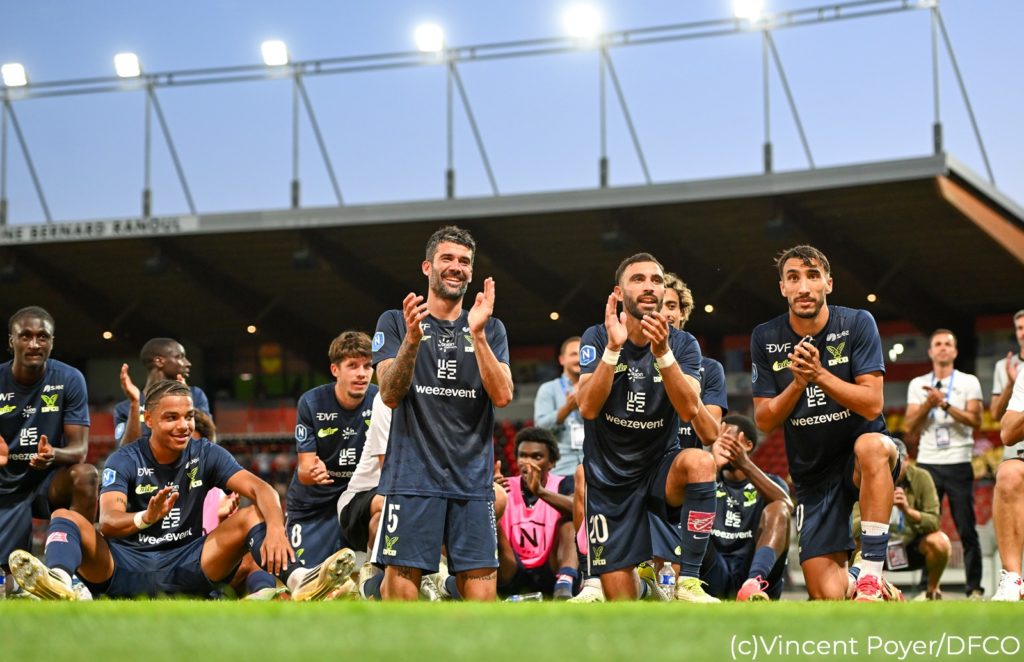 Le groupe dijonnais pour le déplacement à Fleury