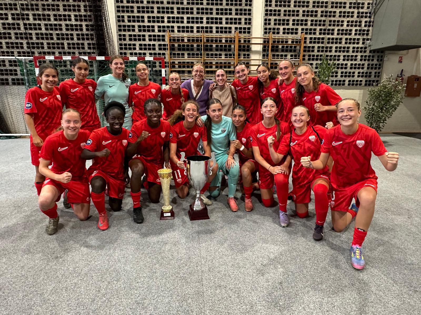 Les jeunes dijonnaises remportent l’Essonne Cup