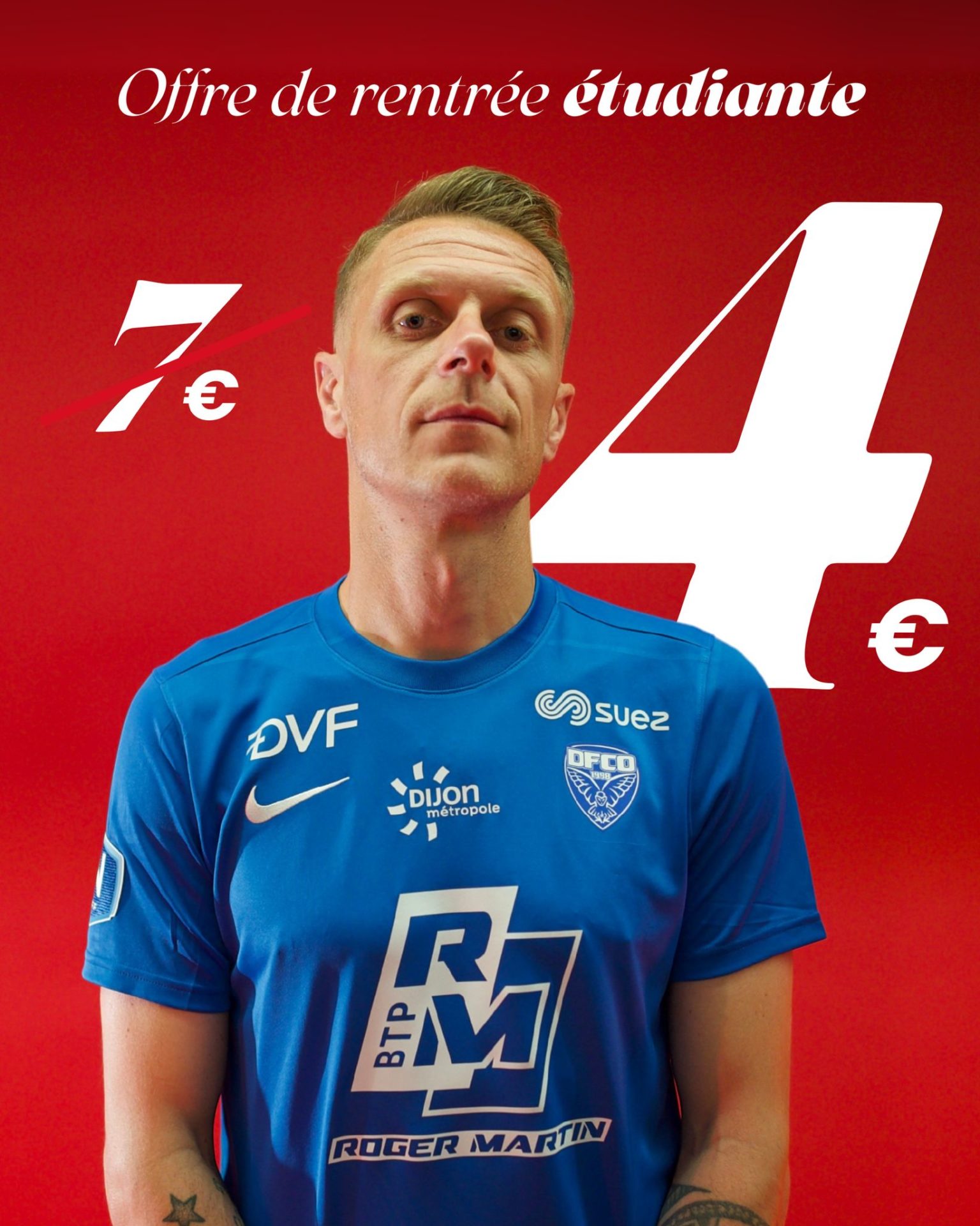 Place à 4 euros pour tous les étudiants !