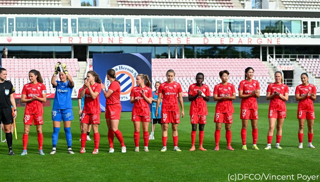 Le groupe dijonnais pour la réception de Strasbourg