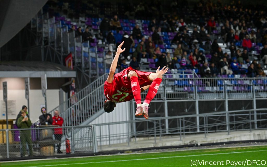 Le DFCO sort victorieux d’un rude combat à Bourg-en-Bresse