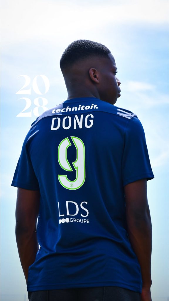 Premier contrat professionnel pour Tyris Dong