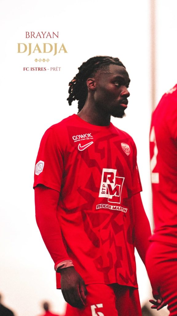 Brayan Djadja prêté au FC Istres