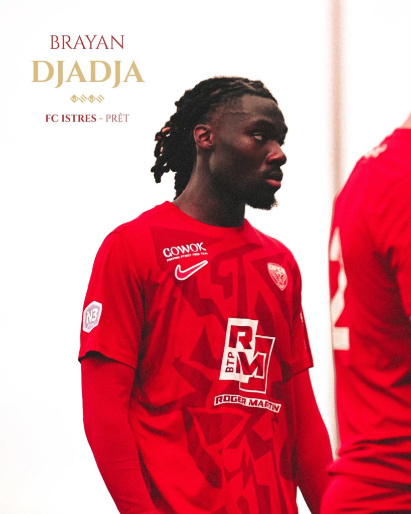 Brayan Djadja prêté au FC Istres