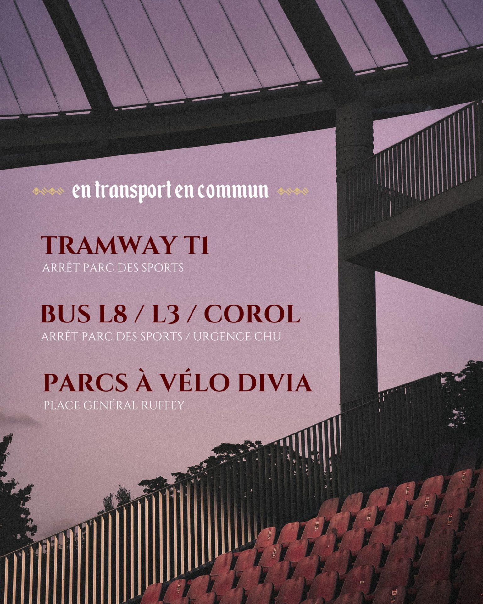 Tout savoir pour votre venue au Stade Gaston-Gérard – image 5
